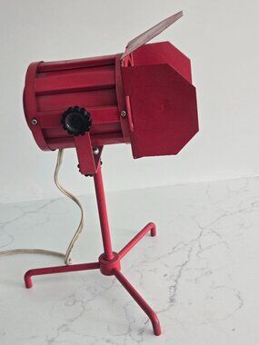 Italian Spotlight Tripod Table Lamp 1980's